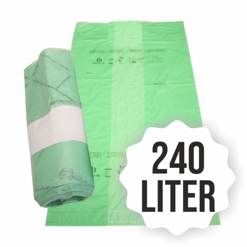 Kompostierbarer Müllbeutel/Einlegesack 240 Liter Tonne